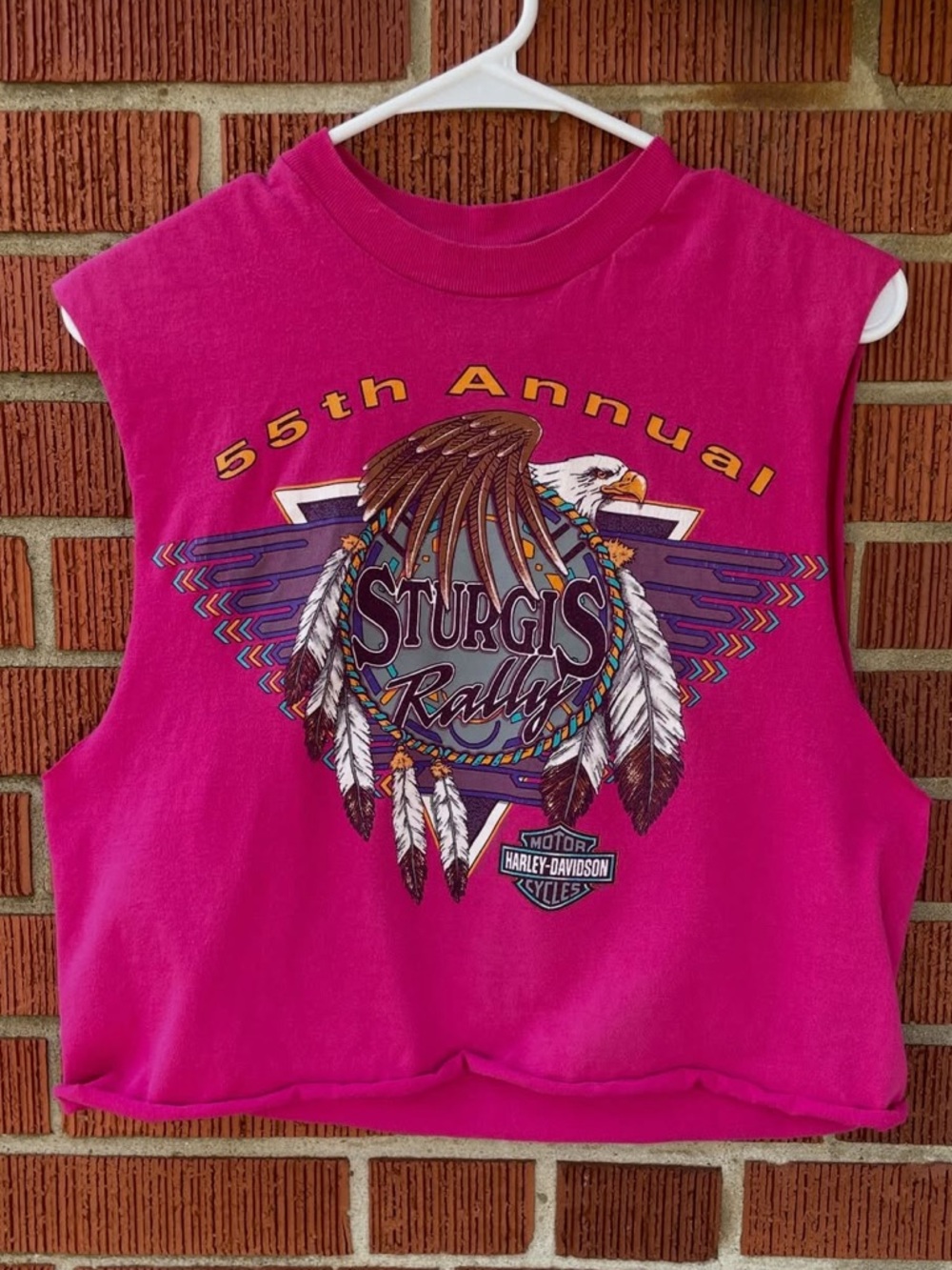 Harley-Davidson vintage Bright Pink Sturgis Rally